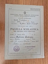 # 22789.  Pagella Scolastica