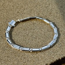 Bracciale da uomo in argento