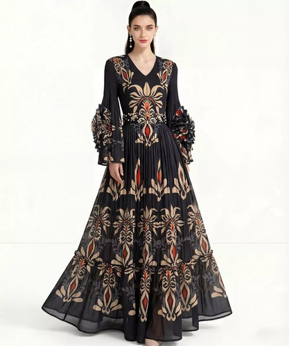 Vestito lungo elegante - lungo,