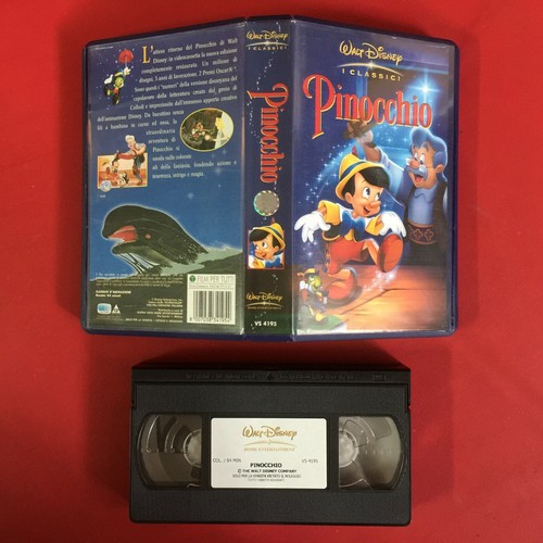 Vhs walt disney pinocchio - -, i