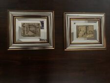 Quadri Firmati Dani’ In Rilievo Argento 