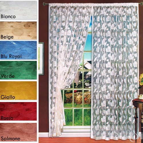 Tenda filo ricamo rose 2 - a,