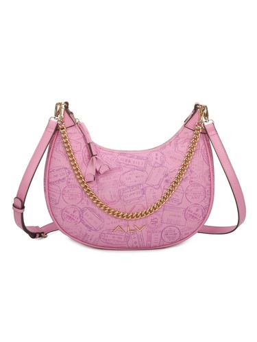 Borsa spalla donna rosa - borsa, con
