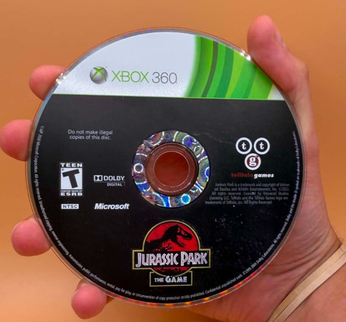 Jurassic park gioco xbox - jurassic, (xbox