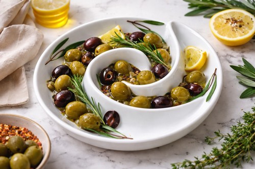 Piatto antipasto porcellana - piatto,