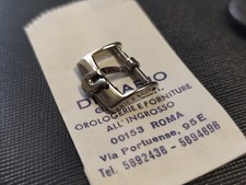 Fibbia Fibbietta Ardiglione X Cinturini orologi Omega Buckle acciaio Inox 16mm