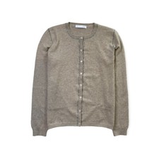 Cardigan Fabiana Filippi donna M Beige Mix Seta Lana cashmere Pre Owned