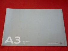 AUDI A3 8V Attraction Ambition Ambiente listino prezzi di maggio 2012