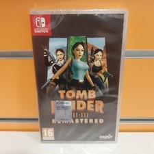 Tomb Raider I-II-III Remastered SWITCH NUOVO SIGILLATO ITA
