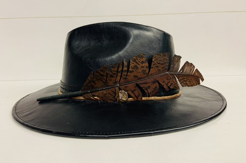 Cappello isha fedora pelle - cappello,