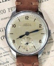Orologio Vulcain Chronometre Oversize cal. 593 Acier Inoxydable anni 40