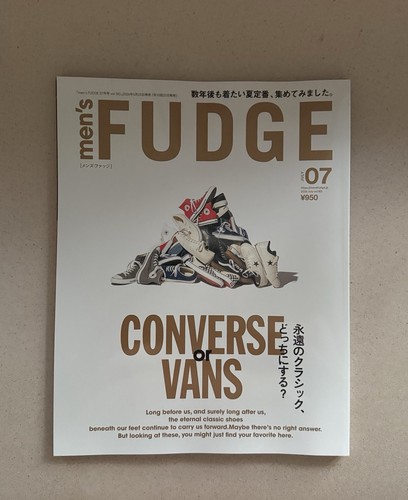 Men fudge japan magazine - men's,