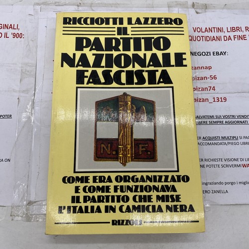 Ricciotti lazzero il partito - lazzero,