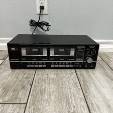 Cassettiera stereo doppia