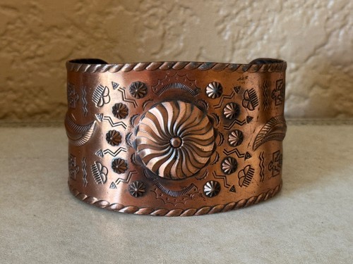 Bracciale vintage rame - bracciale, nativi