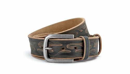 Cintura uomo pelle - , spaccata