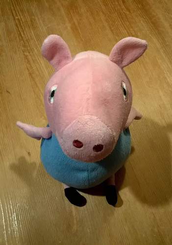 Peluche peppa pig george - peluche,