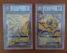 Solgaleo e Lunala GX SM104a Promo Eng sm103a gold BGS (Coppia)