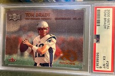 2000 METAL #267 TOM BRADY