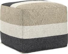 Claudette square pouf 18 - square,