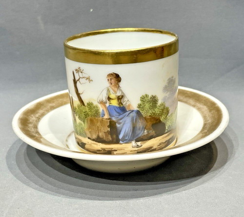 Paris locré tasse porcelaine - paris,