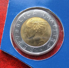 500 LIRE 2000 FDC BICOLORE