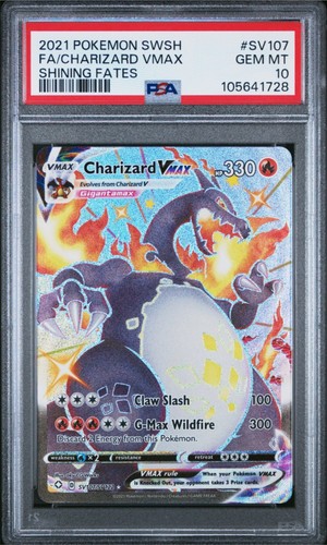 Pokemon psa charizard vmax - charizard,