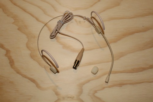 Microfono auricolare beige - , con