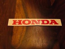 Honda Dominator NX 650 Adesivo Rosso Per Cupolino 1988 1989 1990 1991