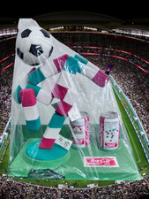 MASCOTTE CIAO ITALIA 90 WORLD CUP ITALY 1990 COCA COLA NO MAGLIA MATCH WORN