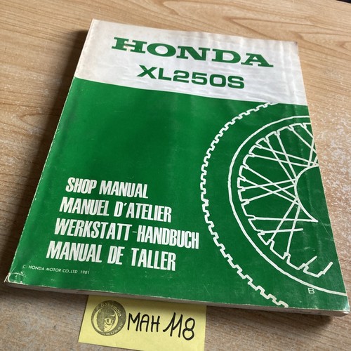 Honda xl250s 1981 250 xls - honda,