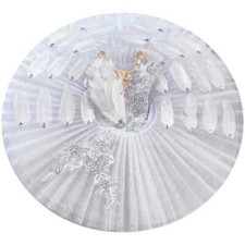 Abito tutù balletto piuma