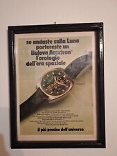 Pubblicità Vintage Bulova Accutron Scheletrato