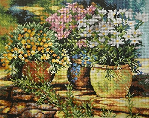 Quadro canovaccio mezzo punto - canovaccio,