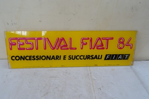 Insegna festival fiat - festival,