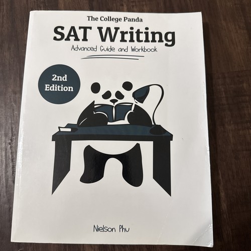 College panda sat writing - panda's,