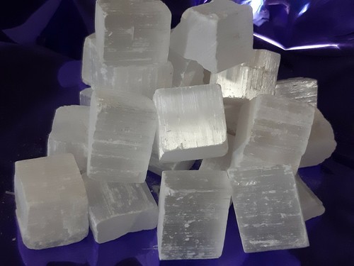 Selenite minerale grezzo - selenite,
