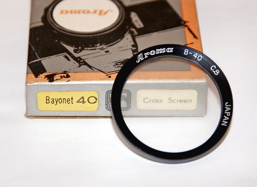 Filtro cross screen bayonet - filtro,