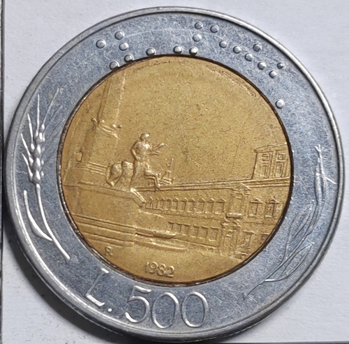 500 lire 1982 italie italy - 500,