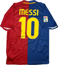 maglia Messi barcellona home Barca NIKE 2008 2009 S shirt camiseta Champions LFP