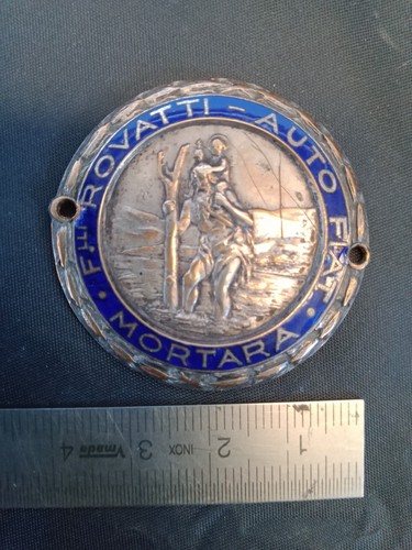 Badge smaltato vintage