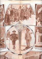 LIMONE PIEMONTE GARA SCI PITTORE MICHELE CASCELLA FAMILIA 10 1929