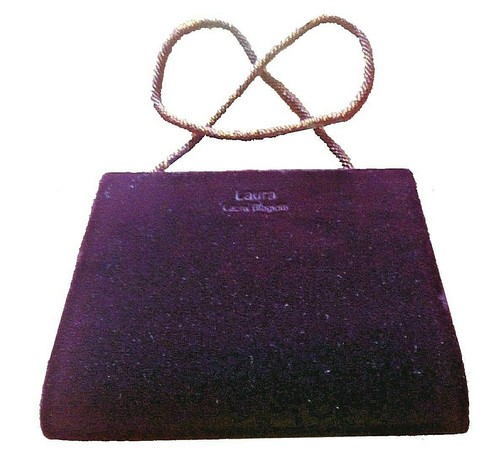 Laura biagiotti borsa velluto - laura,