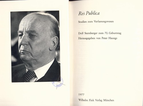 Res publica studien zum - res,