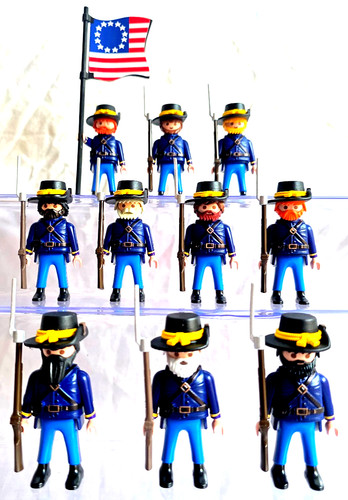 Playmobil soldati nordisti - playmobil,