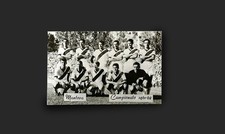 Calcio Mantova Cartolina formazione Campionato 61-62 Negri Sormani Bologna Milan