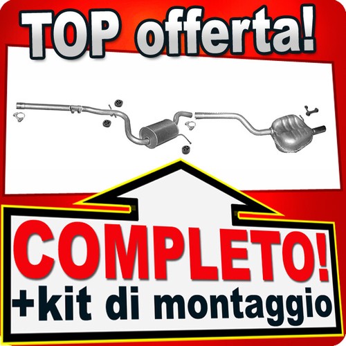 Scarico completo per jetta - scarico,