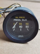 STRUMENTO MANOMETRO PRESSIONE OLIO VEGLIA BORLETTI FIAT LANCIA ABARTH ALFA ROMEO