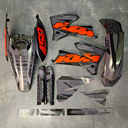 Grafica plastica ktm - grafica,