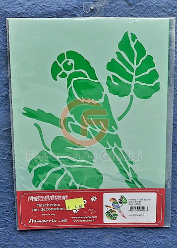 Decoupage stencil maschere - ,